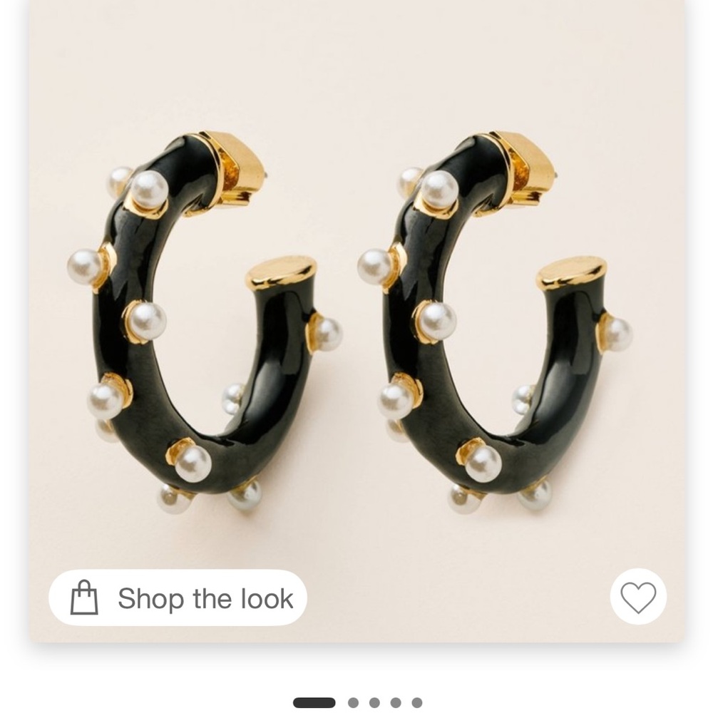 Pearl Polka Dot Hoop Earrings - kate spade new york x Target™
